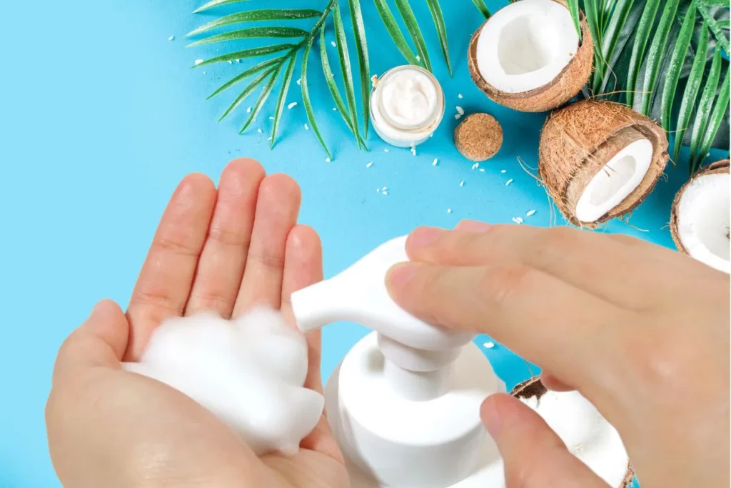 Coconut based surfactants commonly used in household cleaning and personal care