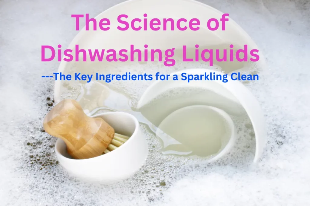 Raw materials in dishwashing liquid