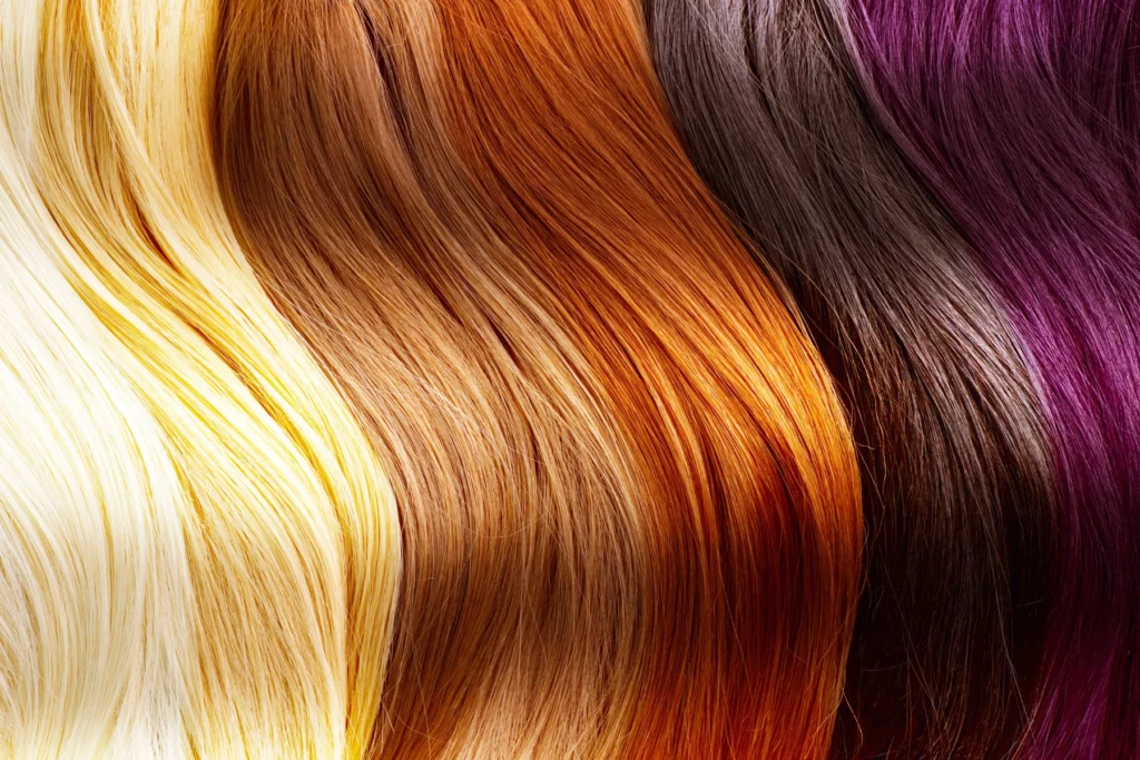 Colored hair show