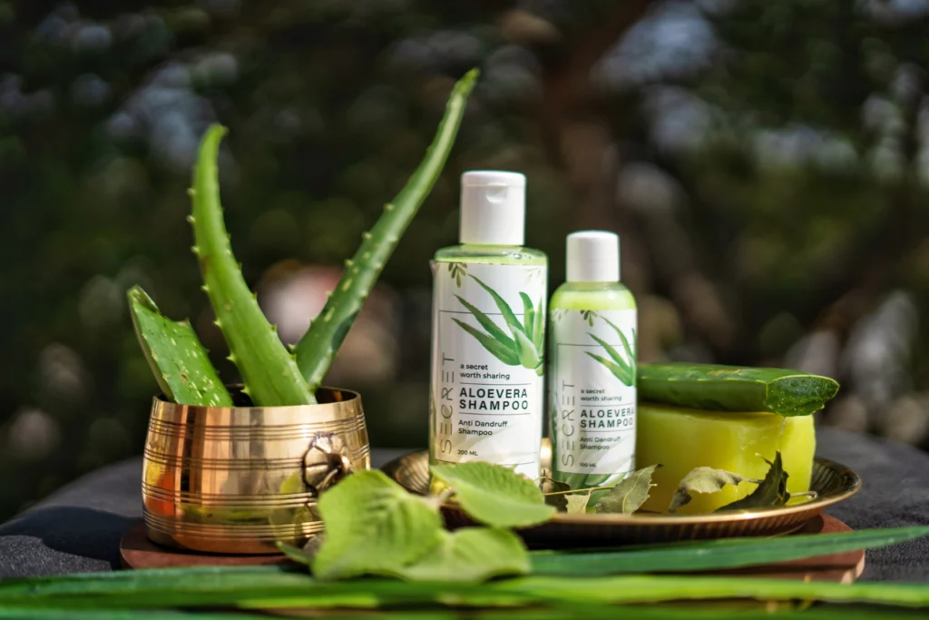 Natural organic shampoo