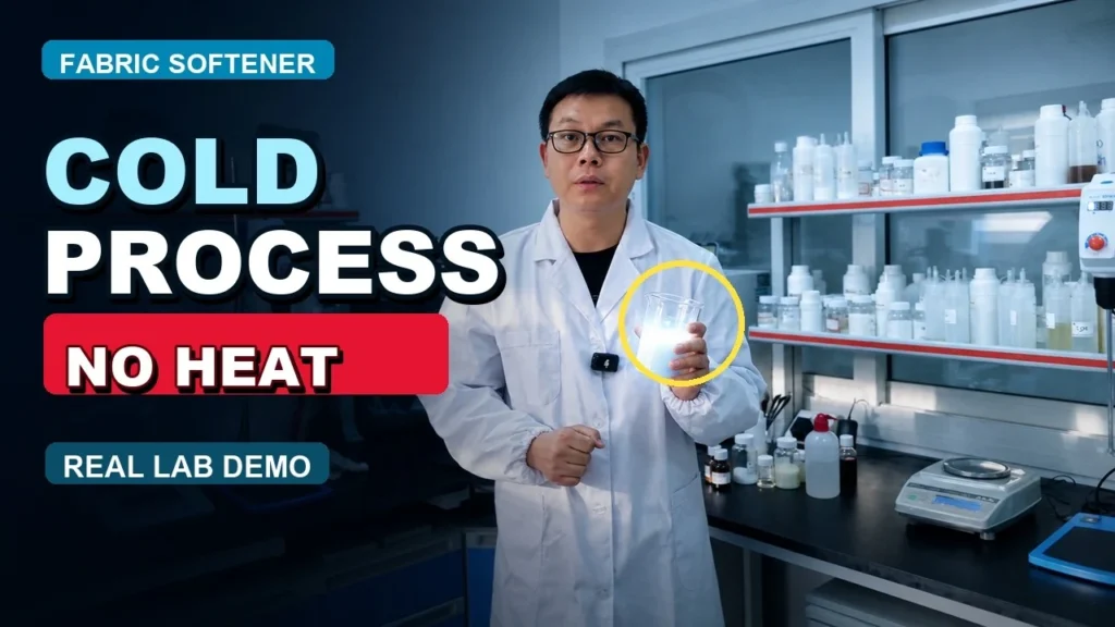 cold process fabric softener formulation featured